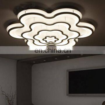 Unique Flower Shape Modern Ceiling Lamp for Living Home photo-2