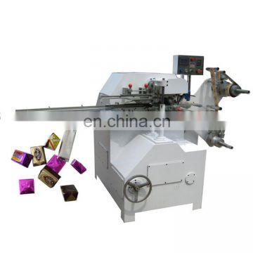 High capacity chocolate bar foil wrapping machine