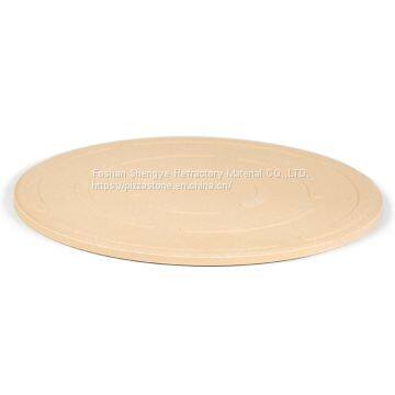 BBQ Rectangular Rectangle Square Round Black White Cordierite Ceramic Pizza Oven Baking Cooking Grilling Refractory Pizza Stone photo-2