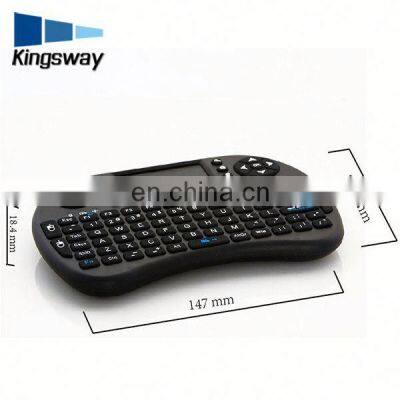 Best Price i8 Mini Keyboard Air Mouse Touchpad 2.4g Wireless Keyboard USB Connection photo-4