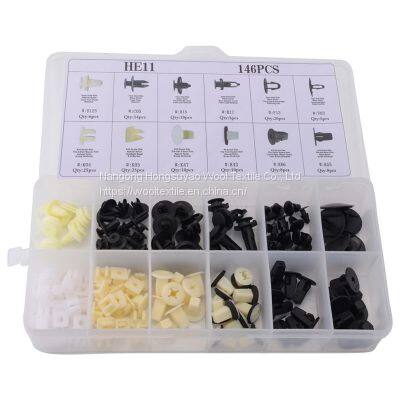 Automobile General Door Panel Clip Lining Trim Panel Side Skirt Reinforced Thick Nylon Damping Plastic Clip photo-3