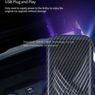 Carplay ai Android 9.0 Box 4+32GB for BMW Youtube Netflix Video Playing Support Split Screen photo-5