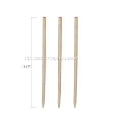 Round Bamboo Skewers - 5.25 inch -Wooden Skewers 5 1/2 Inch