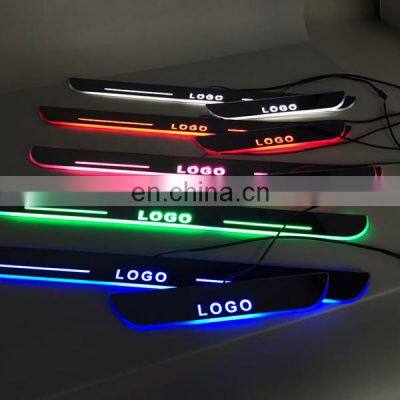 Led Door Sill Plate Strip for chevrolet cruze Dynamic Sequential Style Welcome Light Pathway Accessories