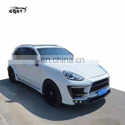 Wide Body Kit for Porsche Cayenne 958.2 2015-2017 Front Bumper Rear Bumper Wide Flare and Hood for Porsche Cayenne 958 Facelift photo-5