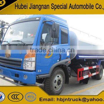 8cbm FAW Water Delivery Truck For Sale