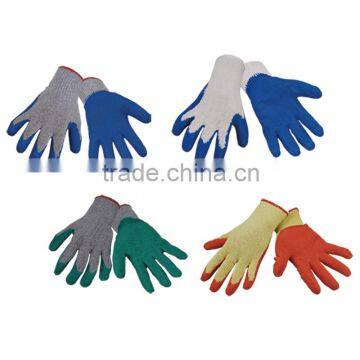Cotton Lined Industrial Latex Gloves Best Price LG051 photo-2