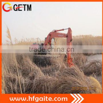 Construction machinery amphibious excavator for desilting