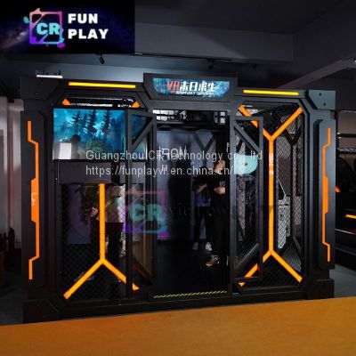 Other Amusement Park Products 9D Vr Puzzle Simulator Virtual Reality Multiplayer Escape Room Game Electronic