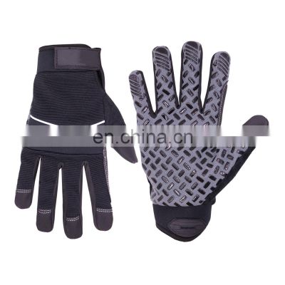 HANDLANDY Slip Resistant Driving Gloves Motorcycle Motorbike Mechanic Hand Glove Farmer Gardening Safety Gloves