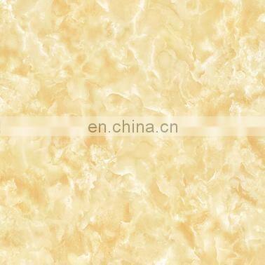 600x600mm 3D inkjet Beige color marble design vitrified ceramic tile for floor