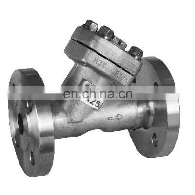 Industrial valve Y type forged steel check valve