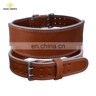 Высококачественный пояс для поддержки поясницы для занятий в зале, фитнеса, силовых тренировок и поднятия тяжестей. Завод может произвести индивидуальные пояса из коровьего кожи для силовых тренировок. photo-5