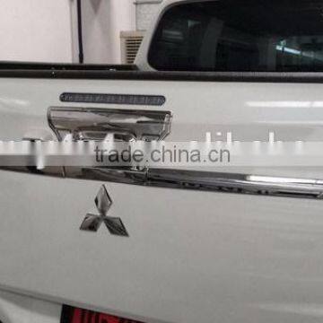 Chrome Kits Accessories Rear Gate Cover For 2015 Mitsubishi Triton L200