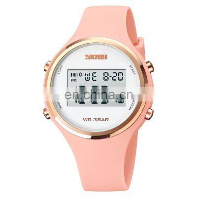 Skmei 1720 Women Digital Wristwatch Silica Gel Female Bracelet Watches For Ladies