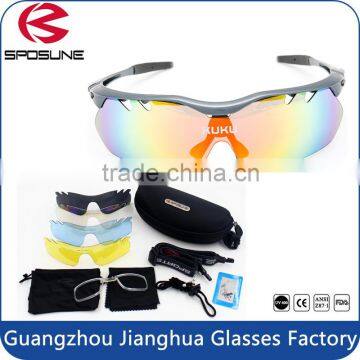 Guangzhou high quality stylish UV protective outdoor sport eyewear