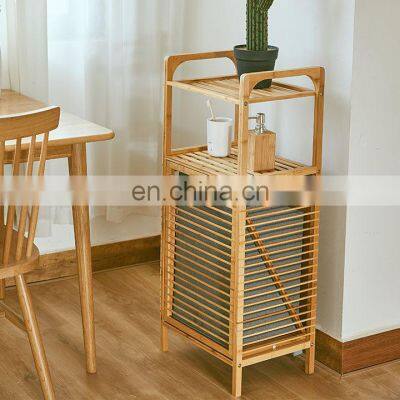 Best Supplies Latest Washing Eco Friendly Easy Empty Big Cloth Wooden Laundry Basket photo-3
