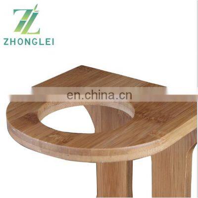 Wholesale Bamboo Hand Coffee Drip Stand Bamboo Coffee Filter Holder Set for Holding Coffee Dripper photo-3