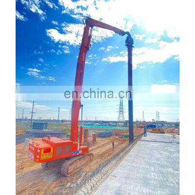 kYOTECHS KTS250D 20-24T Excavator Mounted Hydraulic Concrete Pile Driver Vibro Hammer For Sale