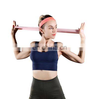 Factory Price Latex Exercise Resistance Bands Fitness Exercise Bands Resistance