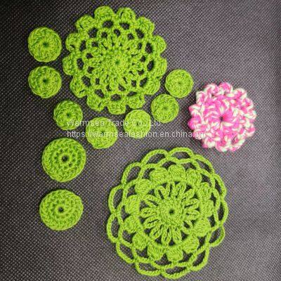 Handcraft Garment Accessories Handmade Cotton Appliques photo-2