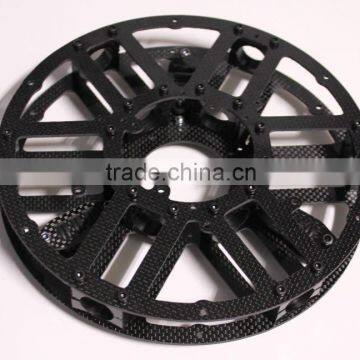 China manufacture CNC carbon fiber plates for rc hobby ,rc model ,multicopter