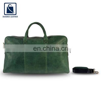 Chairmen Lining Made Durable Leather Fashion Duffel Bag for Global Wholesale Customers