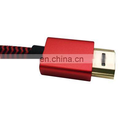 Slim Design Braided Jacket 2m High Speed HDMI 2.0 Cable HDMI Cable 4K 60Hz photo-5