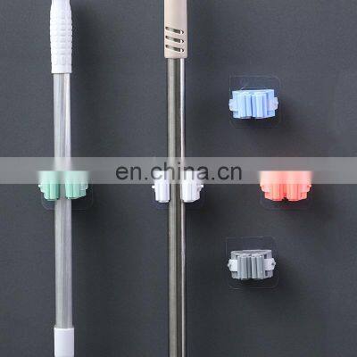 Wall Mounted Mop Organizer Holder Brush Broom Hanger Home Storage Rack Bathroom Accessories photo-2