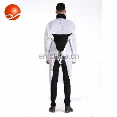 120cm x 205cm Disposable Long Sleeve CPE Isolation Gowns photo-2