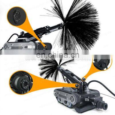 business industrial Telescopic Lifting Design Pipe Cleaning Brush Machine