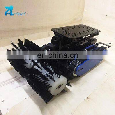 Air duct cleaning machine, equipment for HVAC dust and greases removal