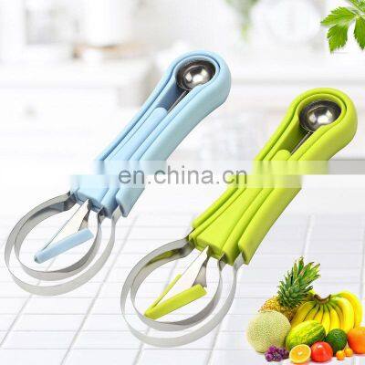 Three-Piece Set Salad Food Multifunctional Easy Plastic Handy Creative Manual Vegetable Fruit Cutter photo-2