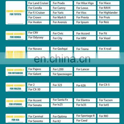 Quality Assurance High Quality D4EA G4GA G4KC G4KE G4KH G4KJ Assembly For Hyundai H1 Platform Iload 2.5l Engine Short Block photo-2