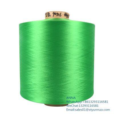 White Fdy Polyester Yarn For Knitting Fabric High Tenacity 600d-3000d