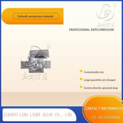 Zinc alloy sacrificial anode for pipes Price advantage Cathodic protection material