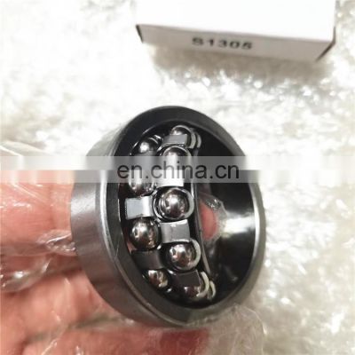 Stainless Steel Self-Aligning Ball Bearing S1305 S1305ETN9 Bearing 25*62*17mm