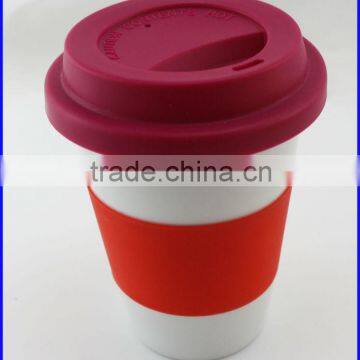 Wholesale Ceramic Coffee Mugs with Silicone Cover