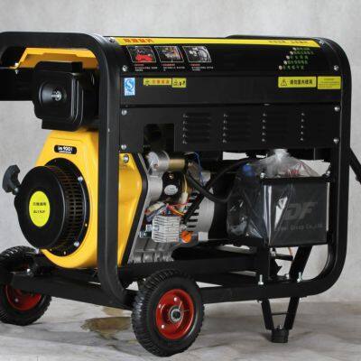 6kw single phase 220V open diesel generator 192F diesel engine