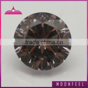 Round shape CZ color change loose diamond