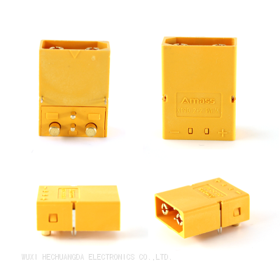 Genuine Amass XT90I XT90IPB XT90IPW-F/M Connectors Male Female High Current 4pin XT90(2+2) Connectors photo-2