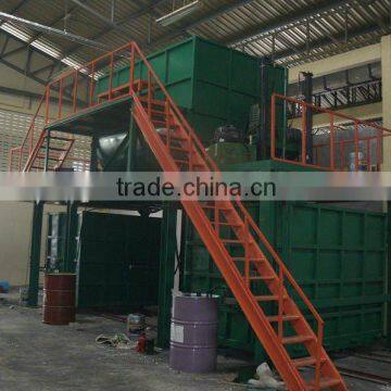 ERS - R03 - 2 Waste foam recycling Rebonding foam machine for carpet underlay and mattress