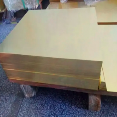 CW509L Brass Plate With a Thickness of 1.0mm, Soft Material Environmentally Friendly Red Copper Skin