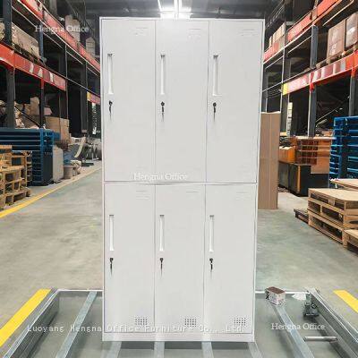 6-Door, 9-Door, 12-Door Metal Locker for Schools and Gyms | Durable Steel Storage Locker With Lock