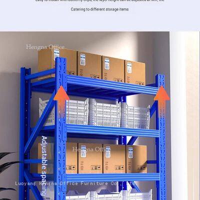 Étagères de stockage compactes pour de petites entreprises de logistique et de 3PL - Montage DIY pour 2 personnes, pas d'outils professionnels nécessaires, 4 étages