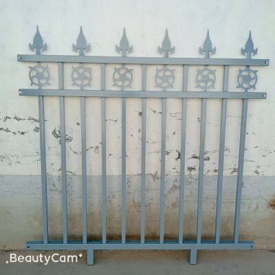 Heavy-Duty Villa Fence: 10 Gauge Steel Construction With Powder Coating for Durability