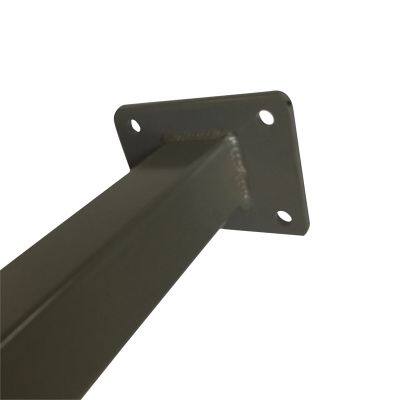 Modern Waterproof Steel Galvanized Horizontal Picket Fence Post Fences and Gates for Houses