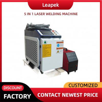4 in 1 5 in 1 Easy-to-Operate 3000W Battery Fiber Laser Welding Machine Laser Welder for Metal Various Power New Condition
