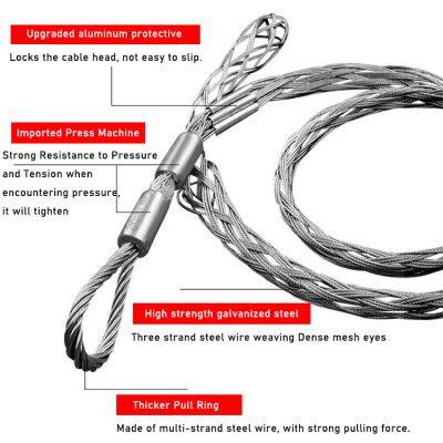 Galvanized Steel Grip & Changyun Tech Cable Pulling Sock | Industrial Cable Handling Tools for Electrical & Construction Projects photo-2