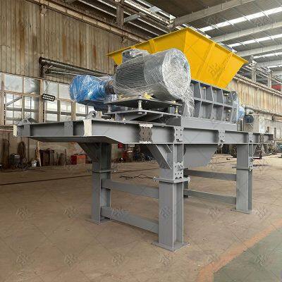 Industrial Used Engine Decoration Garbage Chipper Two Shaft Shredder for Car Shell photo-2